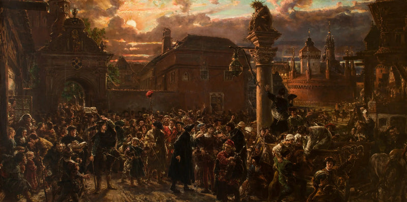 Studentene som forlater Kraków i 1549 - Jan Matejko

Source:
Les étudiants quittant Cracovie en 1549 - Jan Matejko