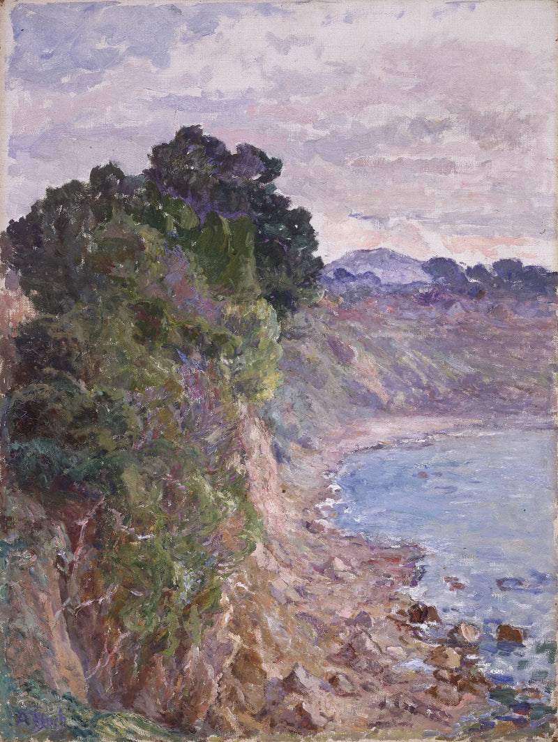 Klippene ved Sanary (Provence) - Anna Boch