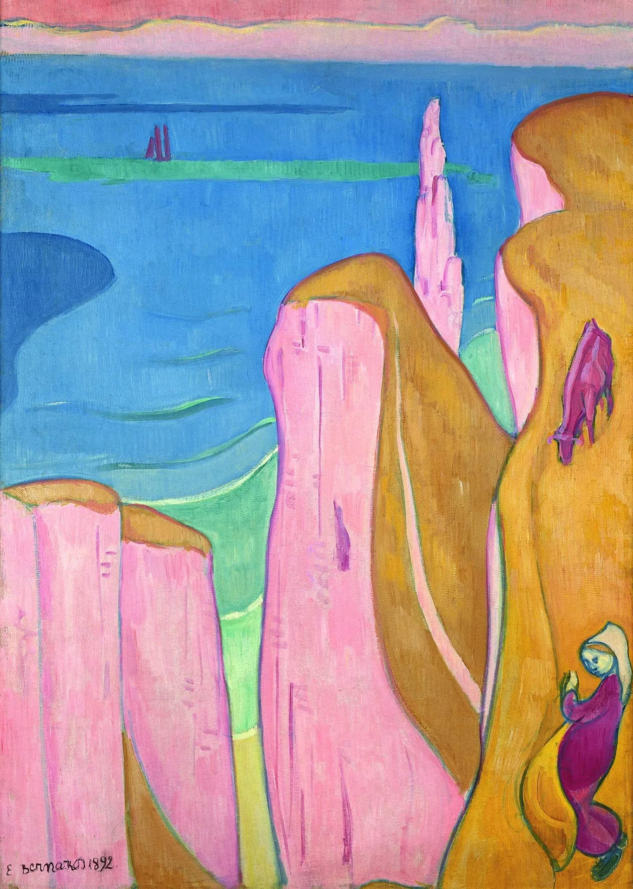 Yport-klippene - Émile Bernard
