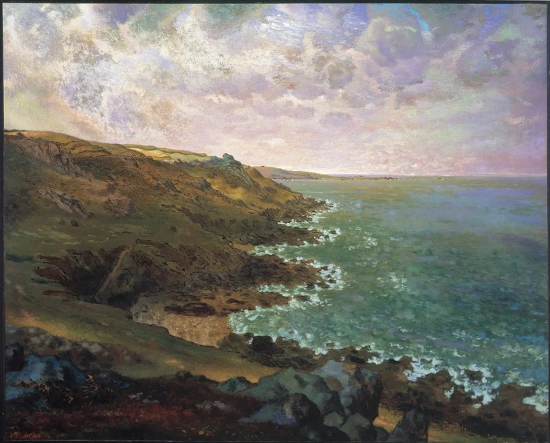 Klippene i Gréville - Jean-François Millet