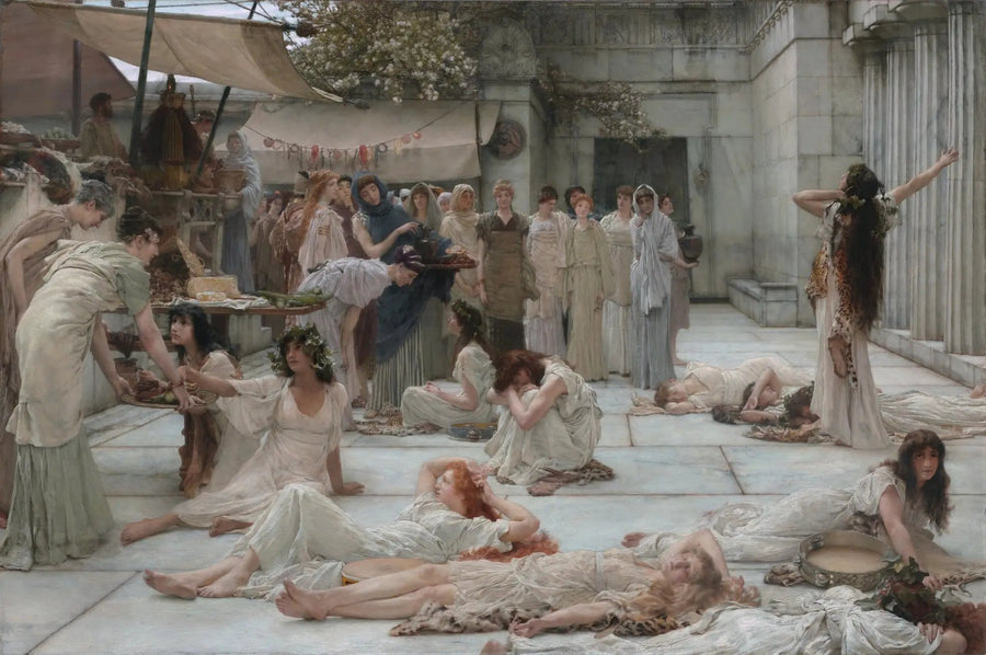 Kvinnene i Amphissa - Lawrence Alma-Tadema