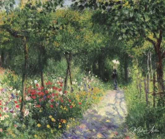 Les femmes dans le jardin - Pierre-Auguste Renoir - Reproductions de tableaux et peintures haut de gamme