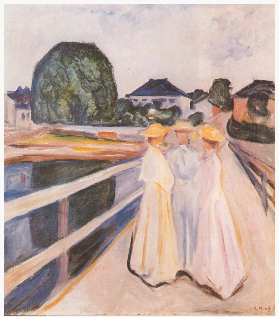 Kvinnene på broen - Edvard Munch