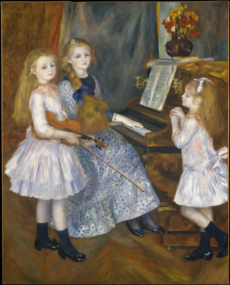Jentene til Catulle Mendès - Pierre-Auguste Renoir