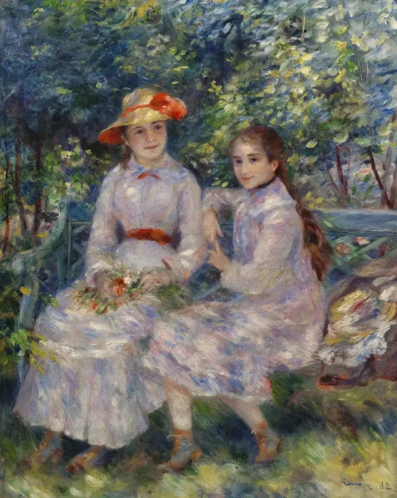 Durand-Ruels døtre - Pierre-Auguste Renoir