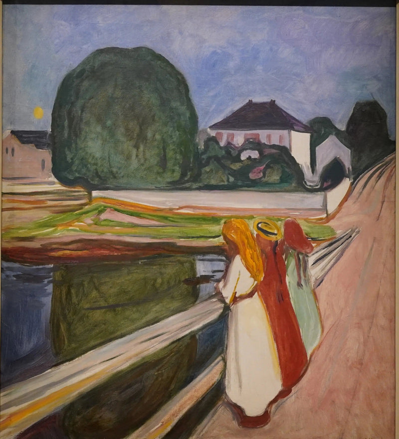 Jentene på broen - Edvard Munch