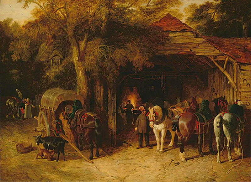 Smedene - John Frederick Herring, Sr.

Source:
Les forgerons - John Frederick Herring, Sr.