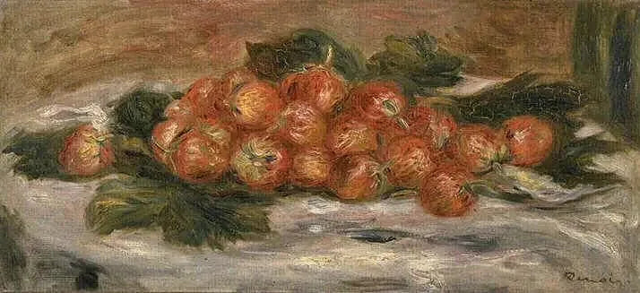 Jordbærene - Pierre-Auguste Renoir