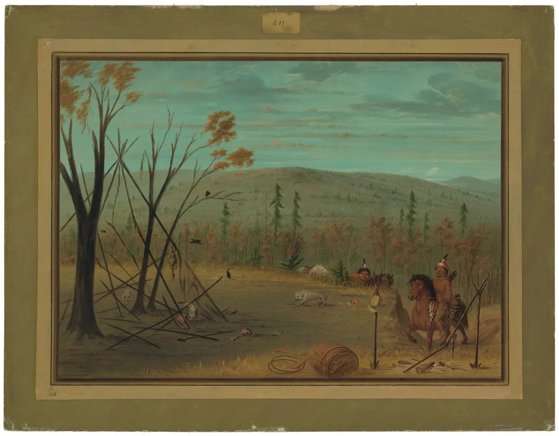 Cheyenne-brødrene kommer tilbake fra høstjakten - George Catlin

Source:
Les frères Cheyenne reviennent de leur chasse d'automne - George Catlin