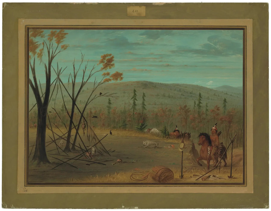 Cheyenne-brødrene kommer tilbake fra høstjakten - George Catlin

Source:
Les frères Cheyenne reviennent de leur chasse d'automne - George Catlin