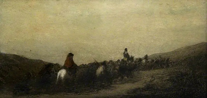 De flyktige - Honoré Daumier