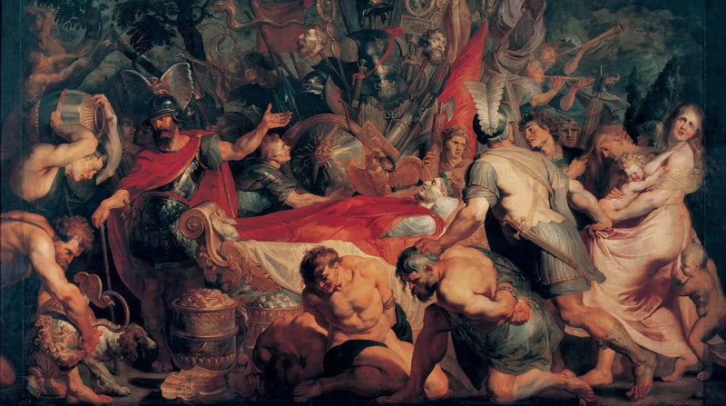 Decius Mus' begravelse - Peter Paul Rubens