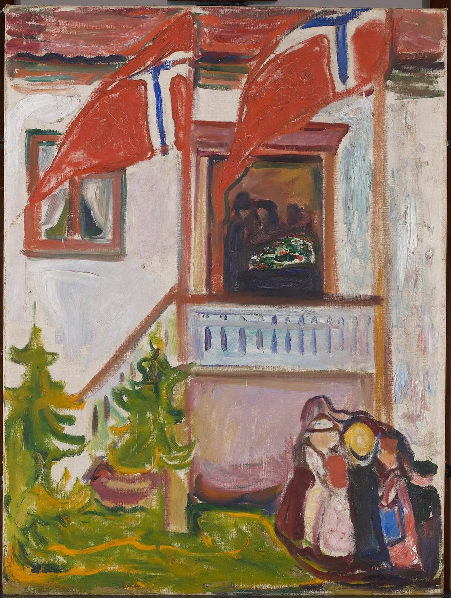Begravelsene - Edvard Munch