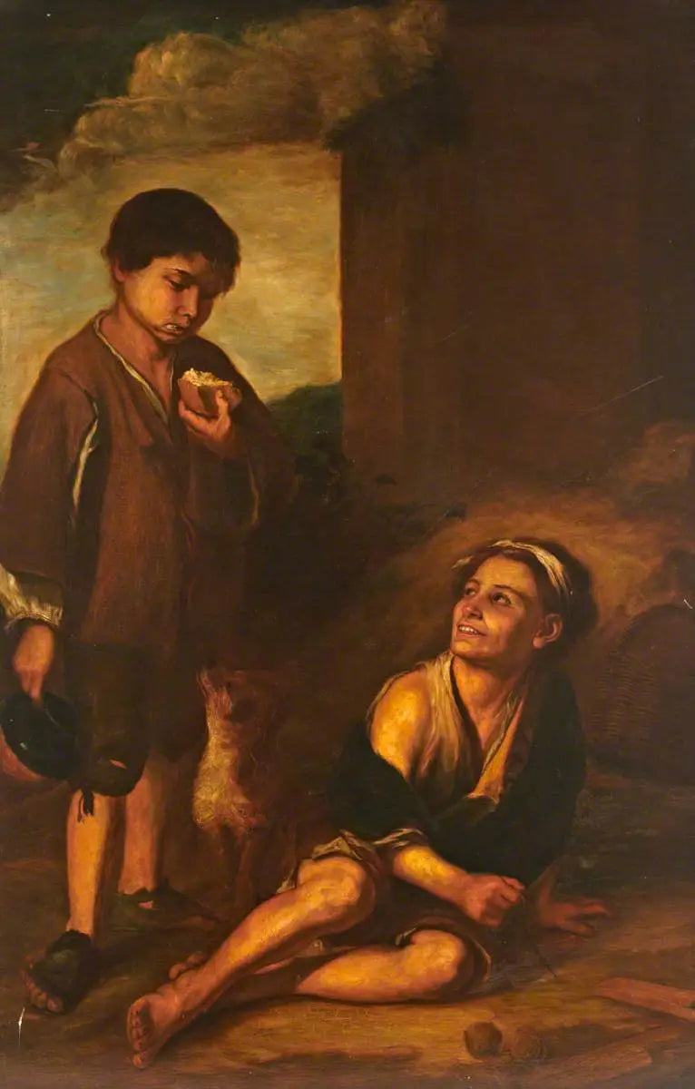 De fattige guttene - Bartolomé Esteban Murillo

Source:
Les garçons mendiants - Bartolomé Esteban Murillo