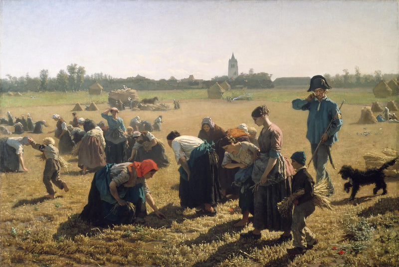 De innhøstende - Jules Breton