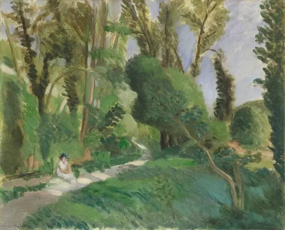 Reproduction du tableau « Les Gorges du Loup - Henri Matisse » par Alpha Reproduction en peinture à l’huile