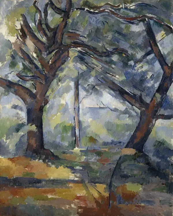 De store trærne - Paul Cézanne