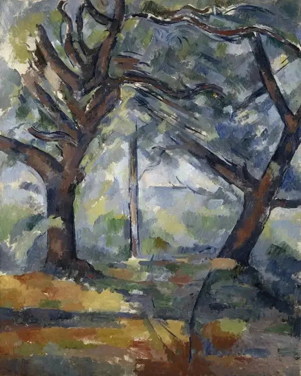 De store trærne - Paul Cézanne