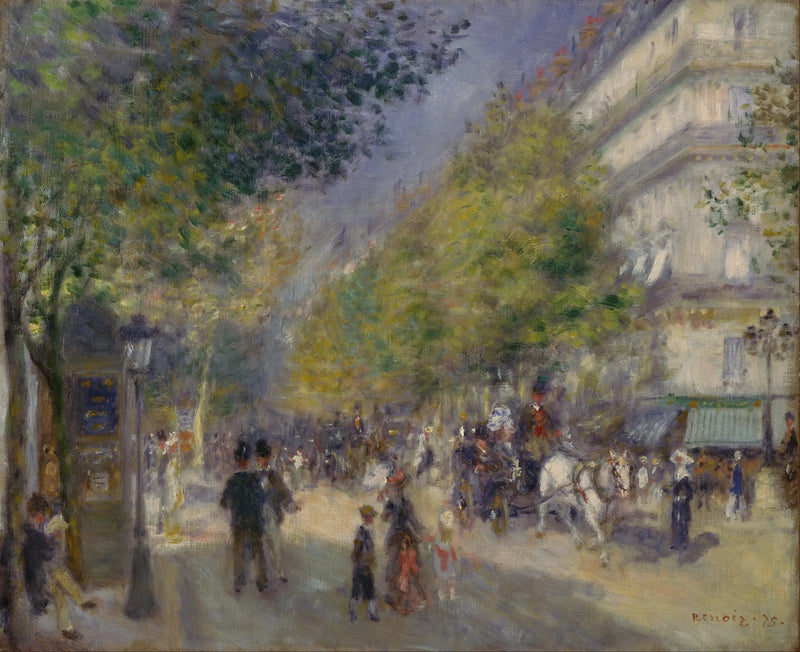 De Store Boulevards - Pierre-Auguste Renoir
