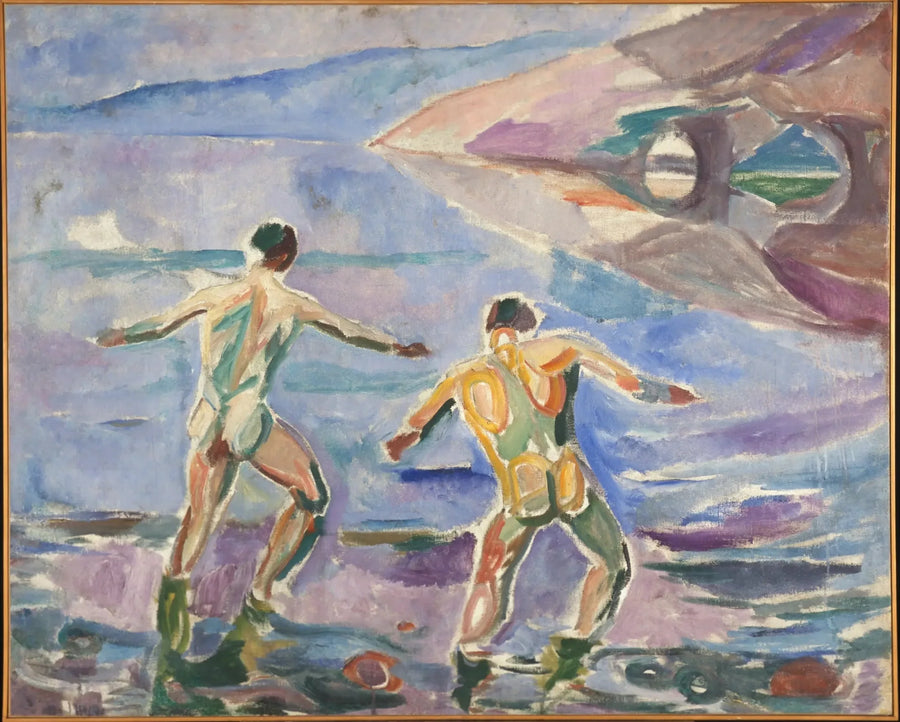 Menn som bader - Edvard Munch