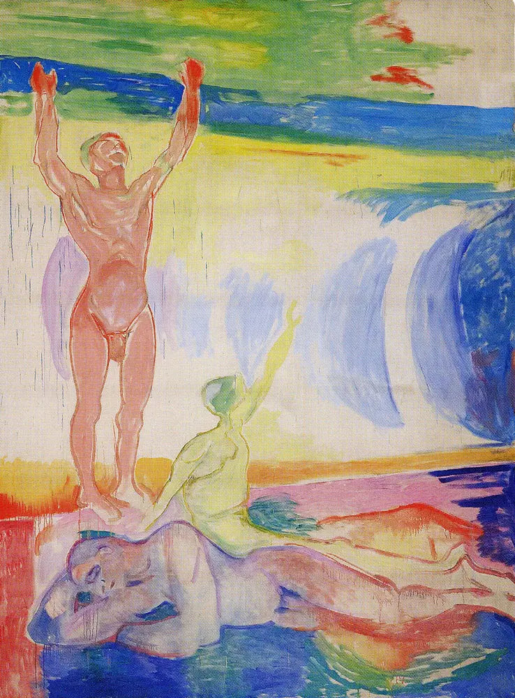 Mennene våkner - Edvard Munch
