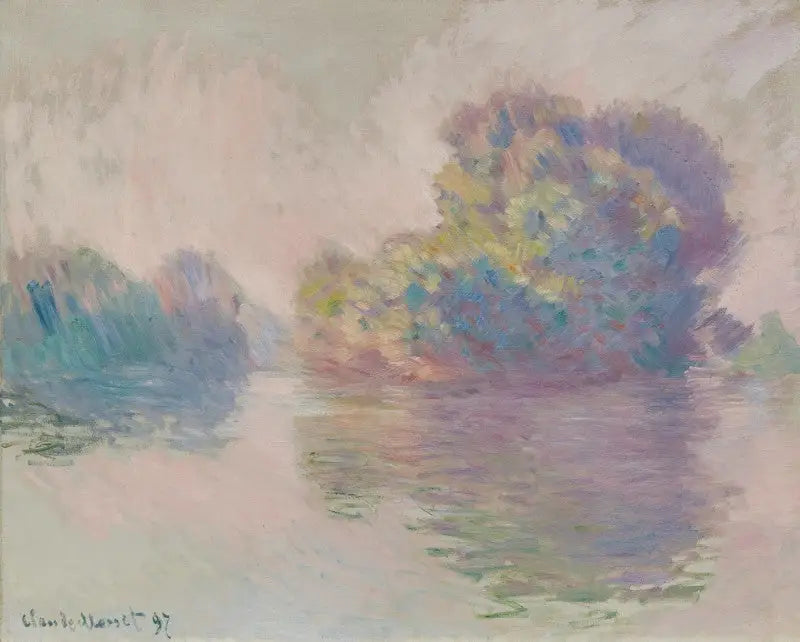 Øyene ved Port-Villez - Claude Monet