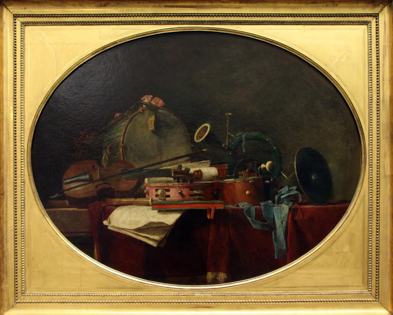 De sivile musikinstrumentene - Jean Siméon Chardin