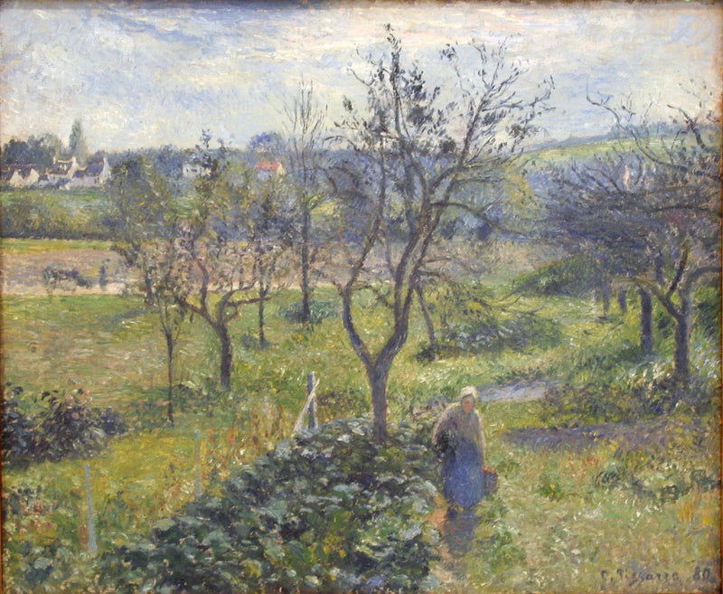 Valhermeil-hagene, Auvers-sur-Oise - Camille Pissarro