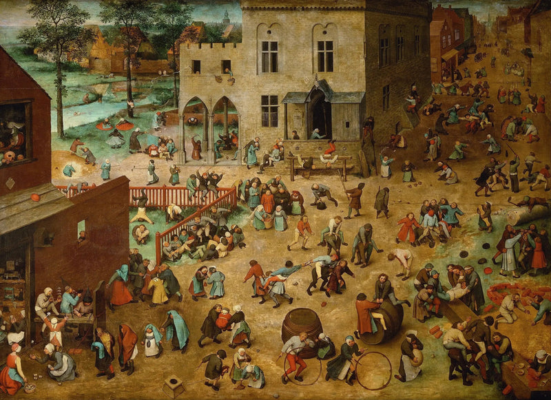 Barneleker - Pieter Brueghel den eldre