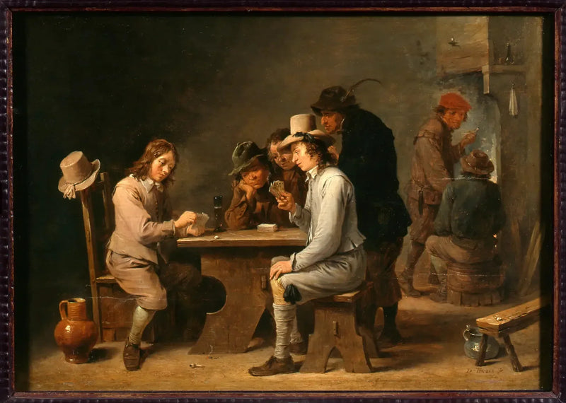 Kortspillende spillere - David Teniers den Yngre

Source:
Les joueurs aux cartes - David Teniers le Jeune