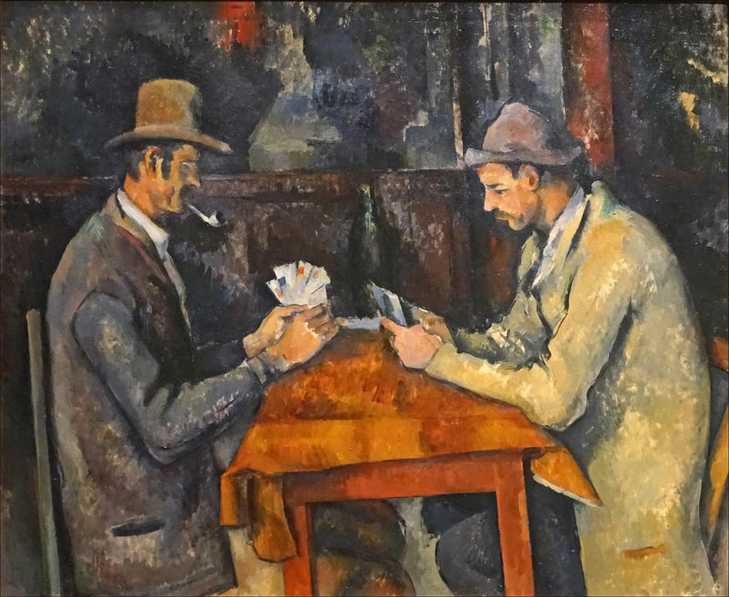 Kortspillerne - Paul Cézanne