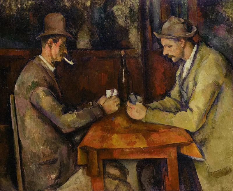 Kortspillerne - Paul Cézanne