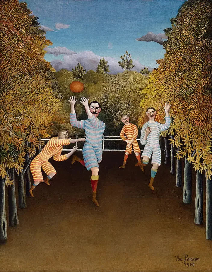 Fotballspillerne - Henri Rousseau