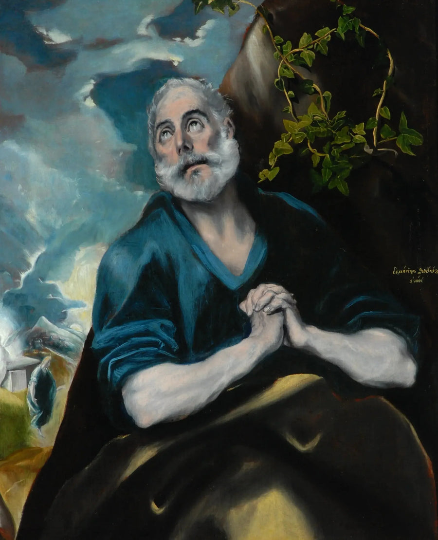 Saint Peters tårer - El Greco