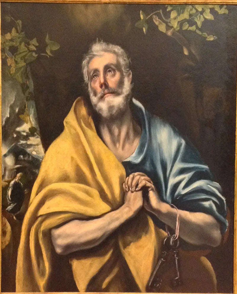 Saint Peters tårer - El Greco