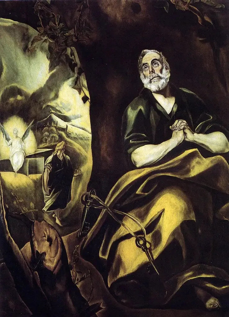 Saint Peters tårer - El Greco