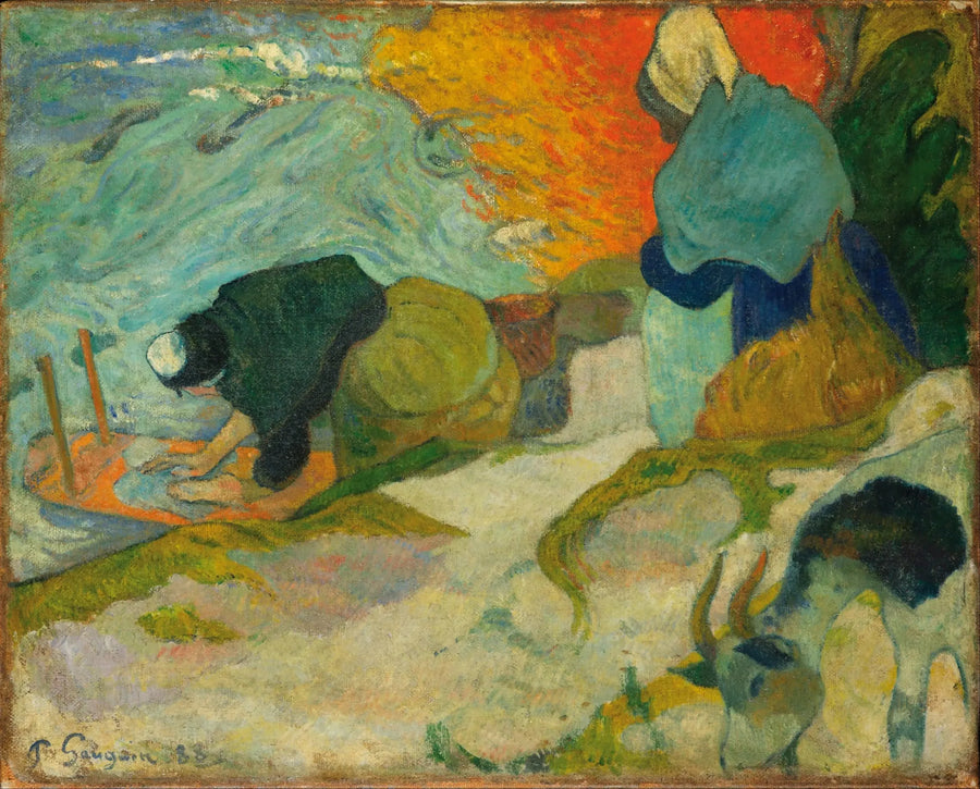 Vaskemaskinene i Arles - Paul Gauguin