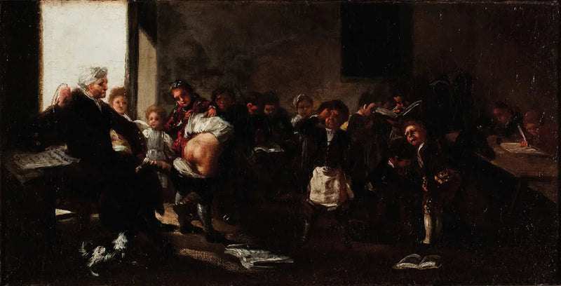 Leksjonene går inn i blodet - Francisco de Goya