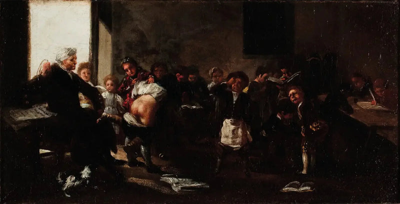 Leksjonene går inn i blodet - Francisco de Goya