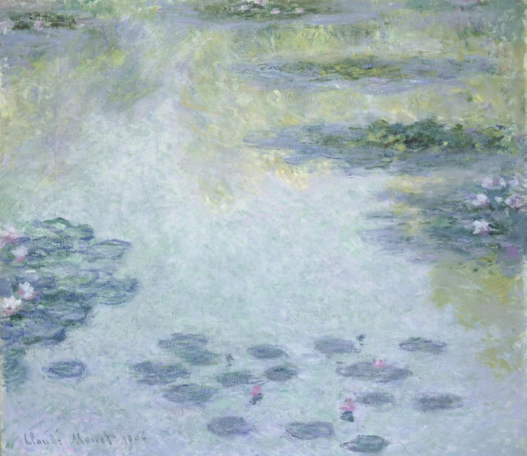 Reproduction du tableau « Les lilyes - Claude Monet » par Alpha Reproduction en peinture à l’huile