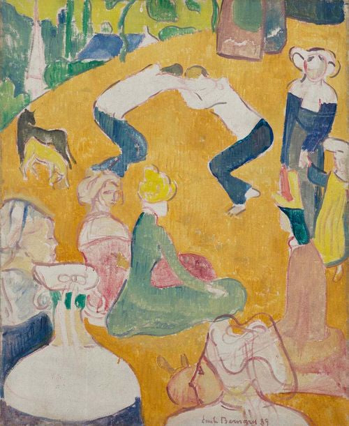 De bretonske bryterne - Émile Bernard