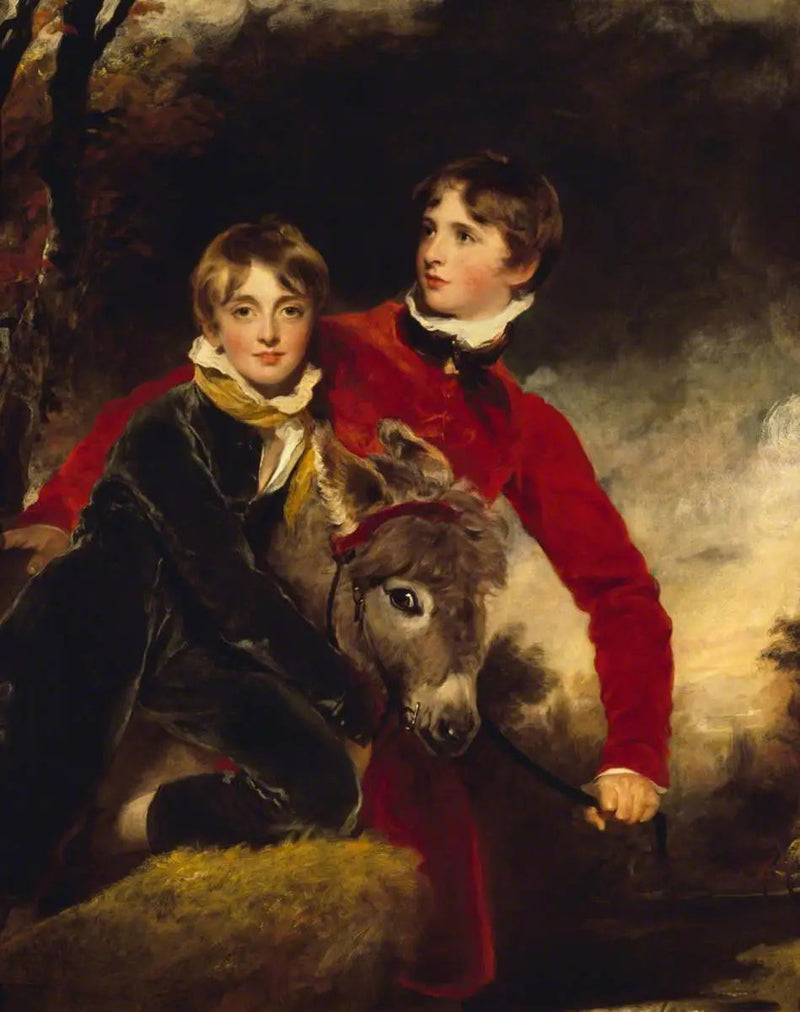 Mesterne Pattisson: William Henry Ebenezer Pattisson (1801-1832) og Jacob Howell Pattisson (1803-1874) - Thomas Lawrence