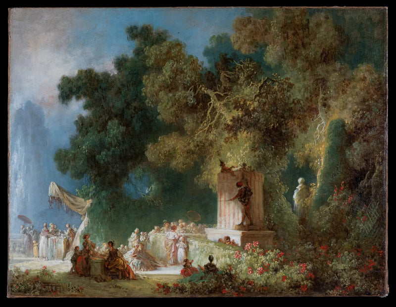 Marionettene - Jean-Honoré Fragonard