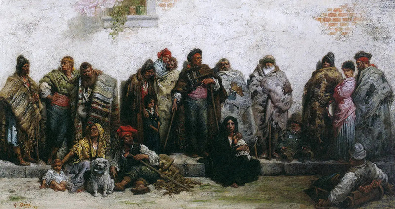 De fattige i Burgos - Gustave Doré