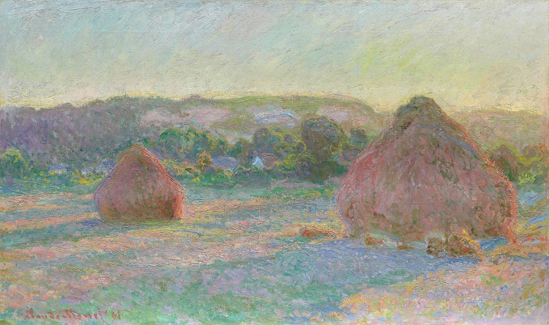 Hvetekorn (sensommer) - Claude Monet