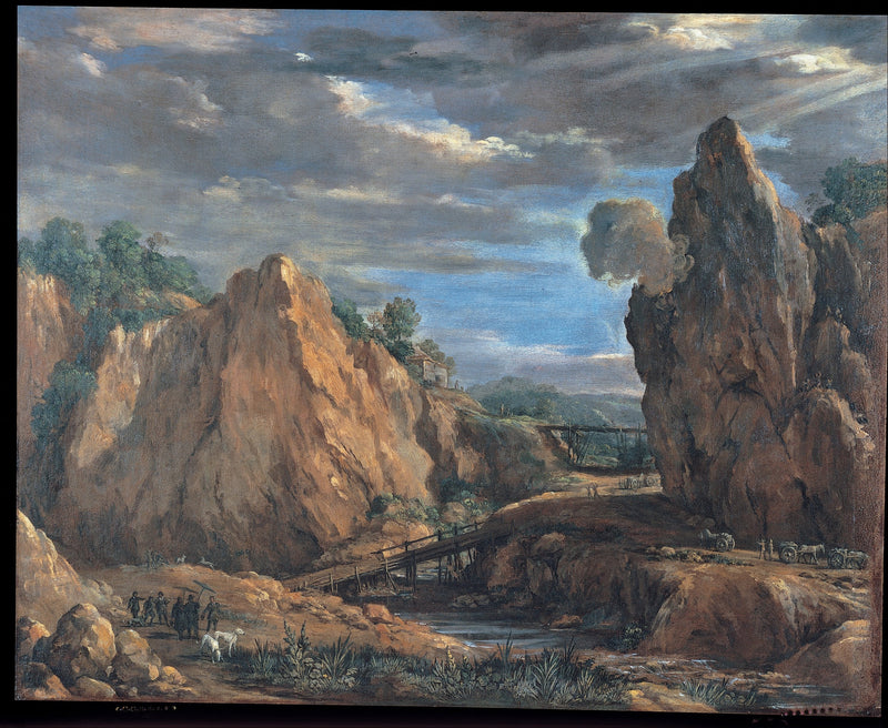 Tolfa-ildenes gruver - Pietro da Cortona