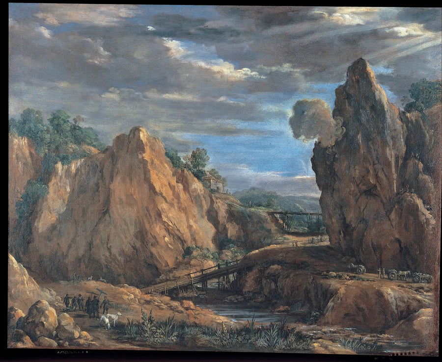 Tolfa-ildenes gruver - Pietro da Cortona