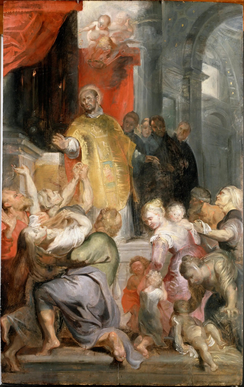 Miraklene til Saint Ignatius av Loyola - Peter Paul Rubens
