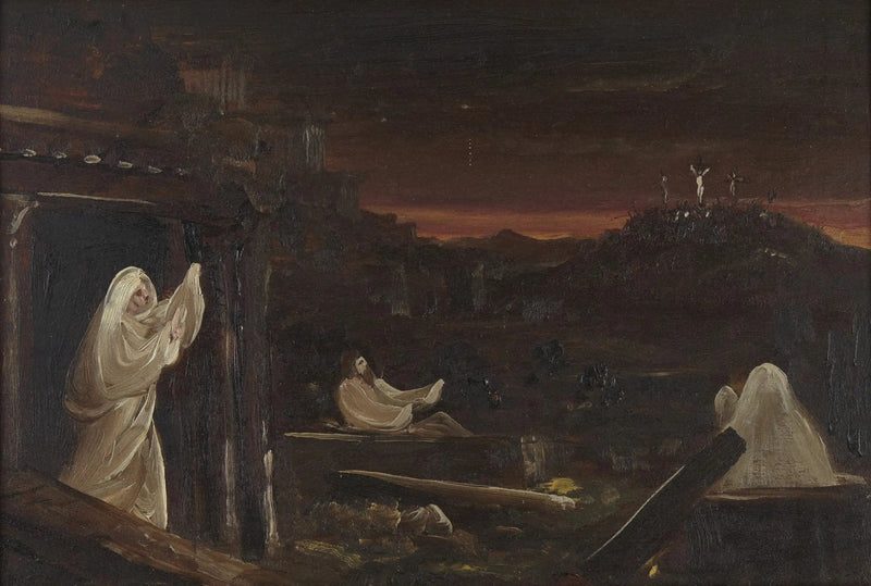 De døde gjenoppstår fra gravene - Thomas Cole

Source:
Les morts ressuscitent des tombeaux - Thomas Cole