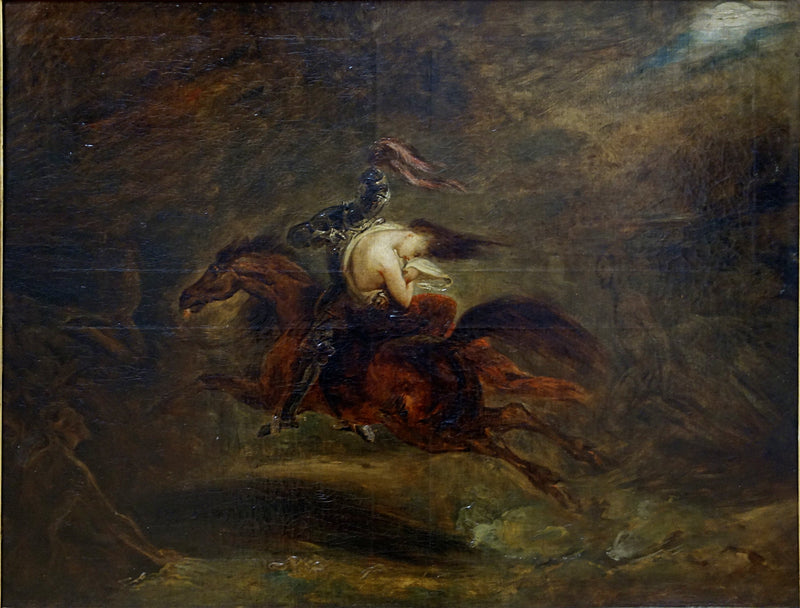 De døde går fort (etter en ballade av Bürger) - Ary Scheffer